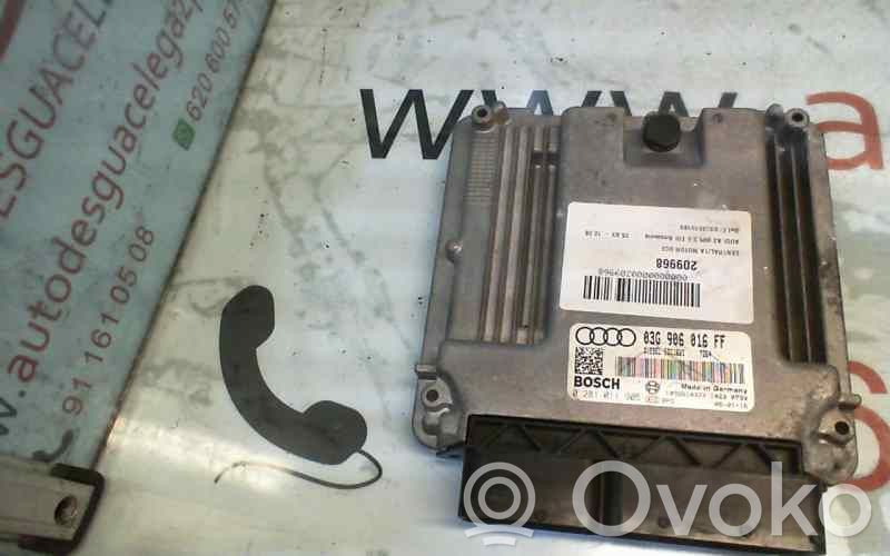 Audi A3 S3 8P Centralina/modulo del motore 