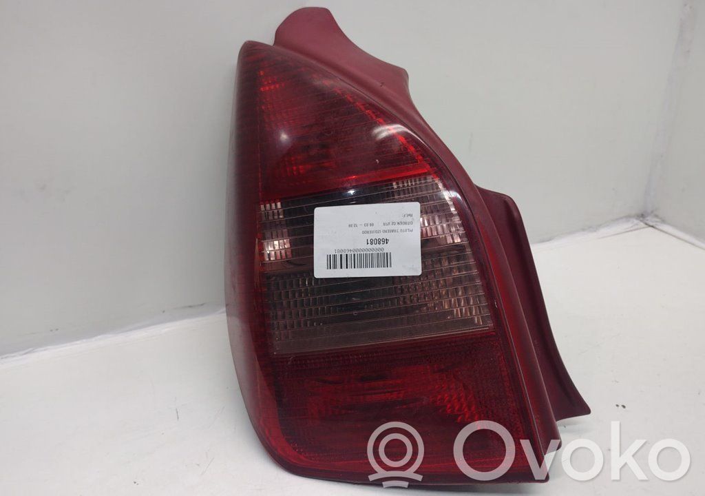 Citroen C2 Galinis žibintas kėbule 