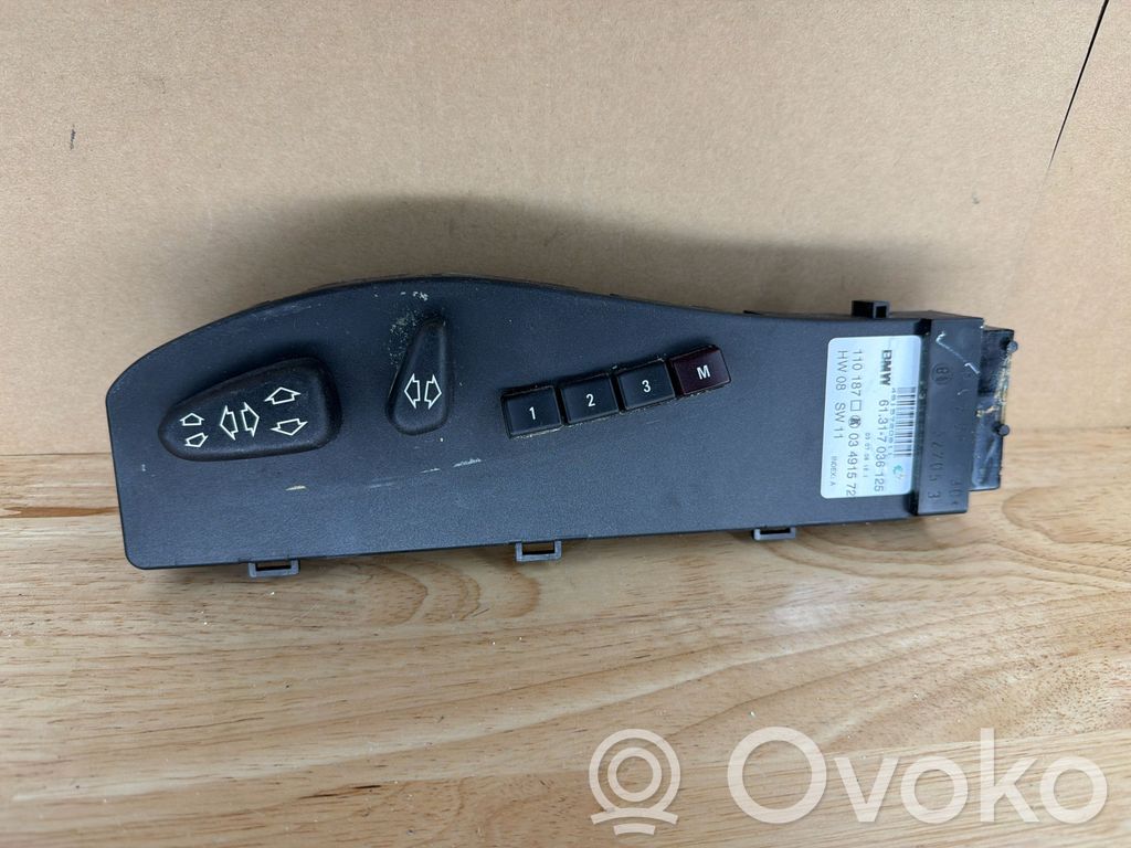 BMW Z4 E85 E86 Seat control switch 