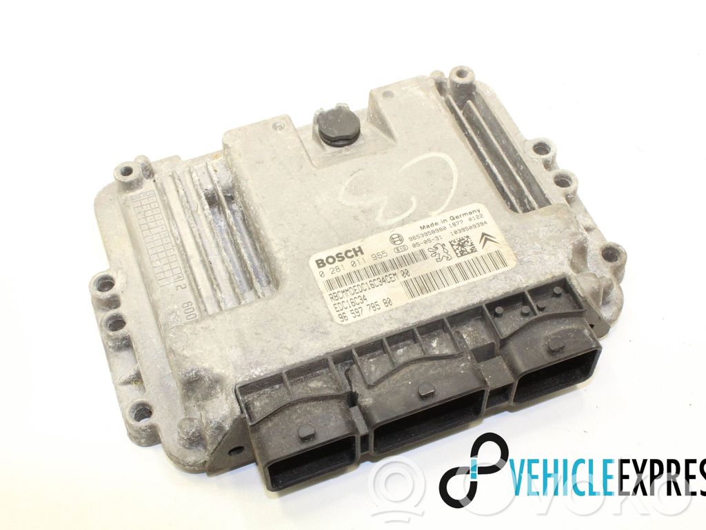 Peugeot 207 Engine control unit/module 