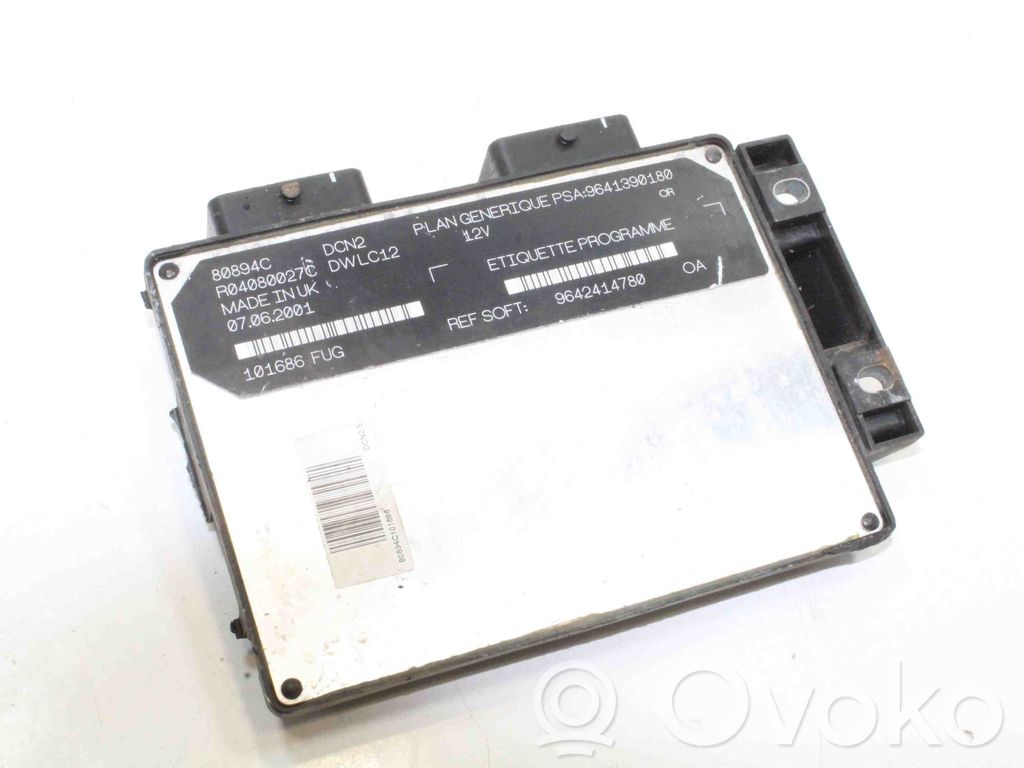 Citroen Berlingo Engine control unit/module 