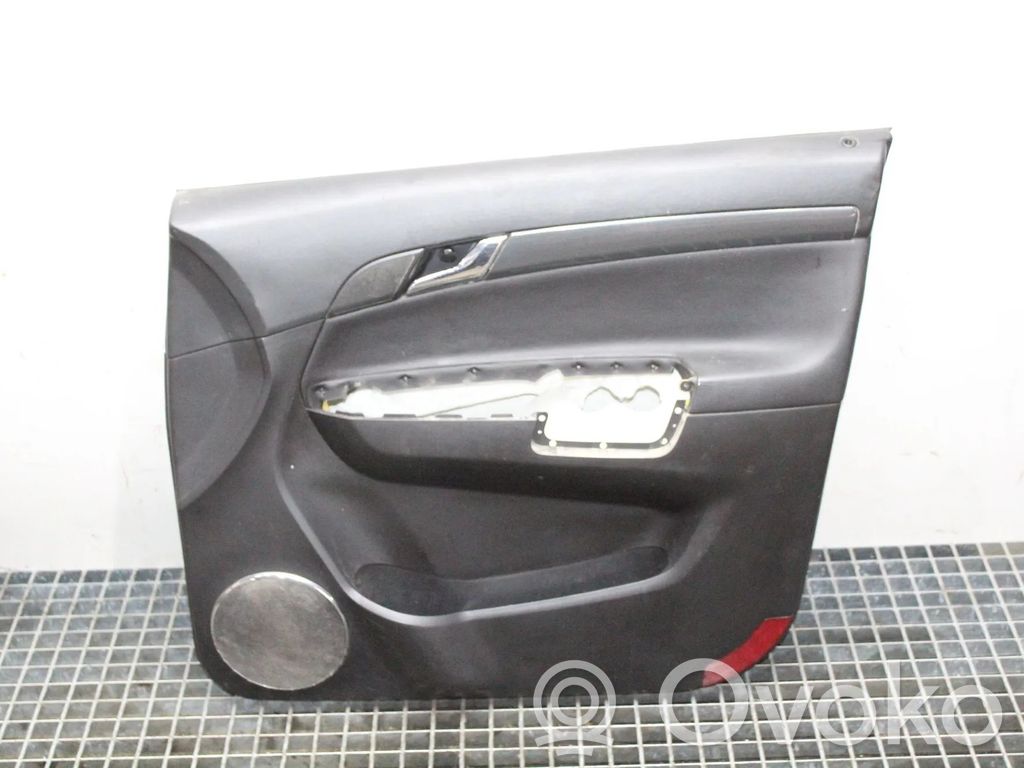Front door card panel trim
