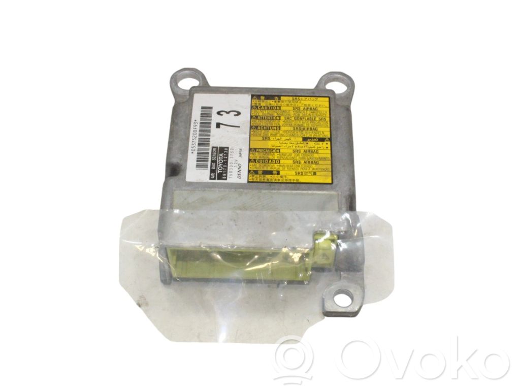 Toyota Auris 150 Airbag control unit/module 
