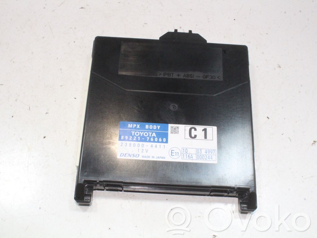 Lexus CT 200H Comfort/convenience module 