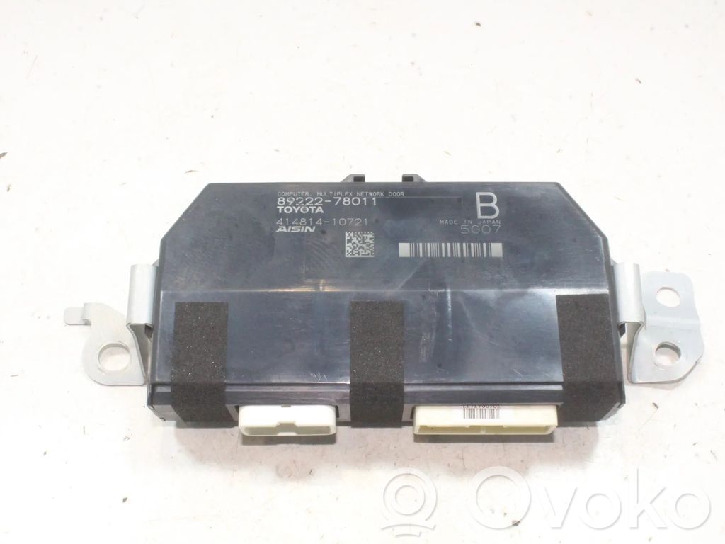 Lexus NX Tailgate/trunk control unit/module 