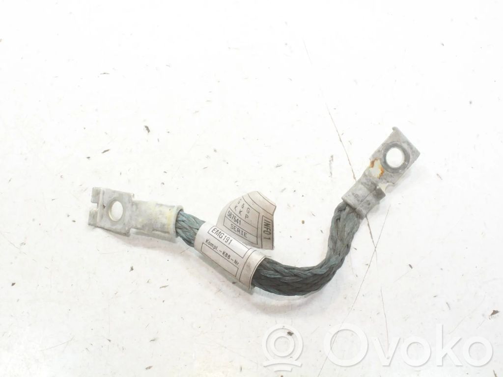 BMW 3 F30 F35 F31 Minus / Klema / Przewód akumulatora 