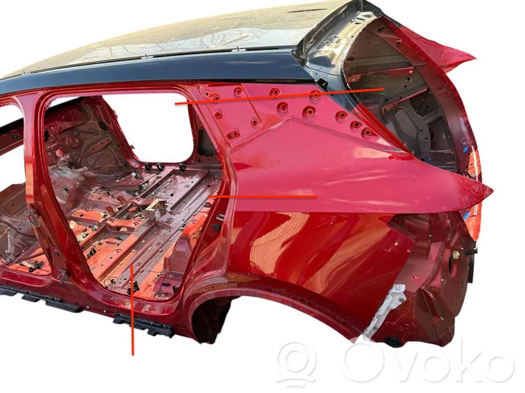 Rear quarter panel