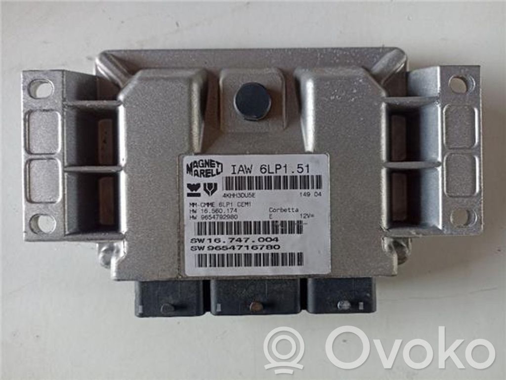 Peugeot 307 CC Engine control unit/module ECU 