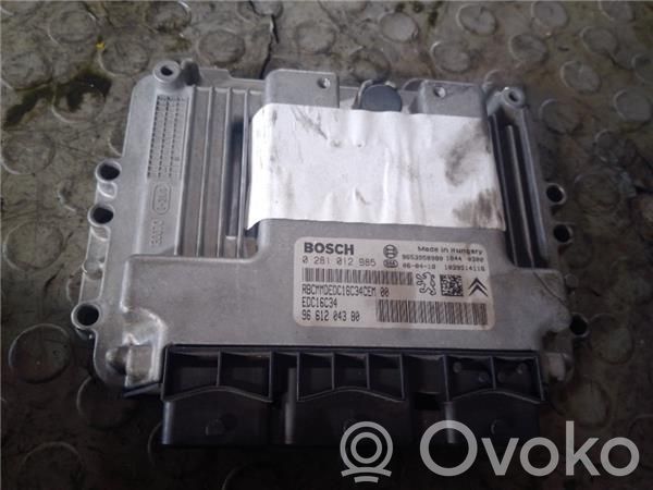 Citroen C4 I Engine control unit/module ECU 