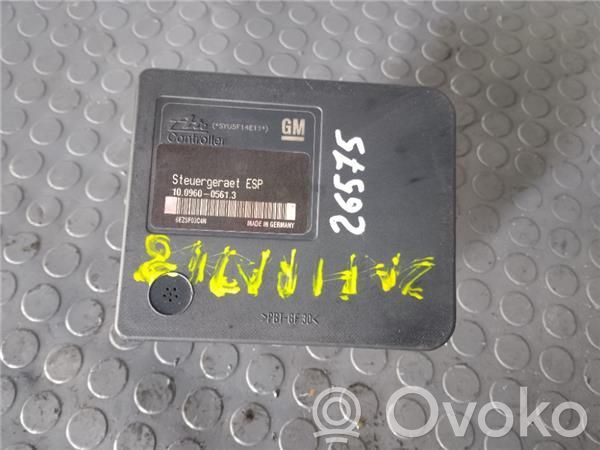 Opel Zafira B Unidad de control/módulo del ABS 
