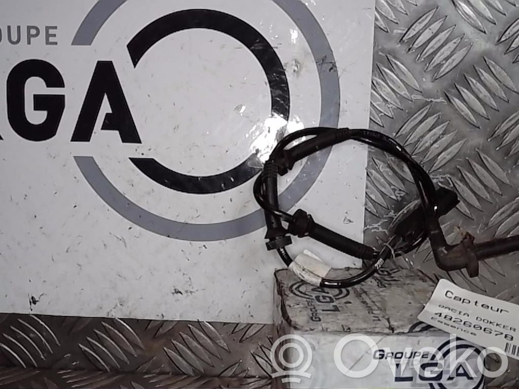 Dacia Dokker ABS brake wheel speed sensor 