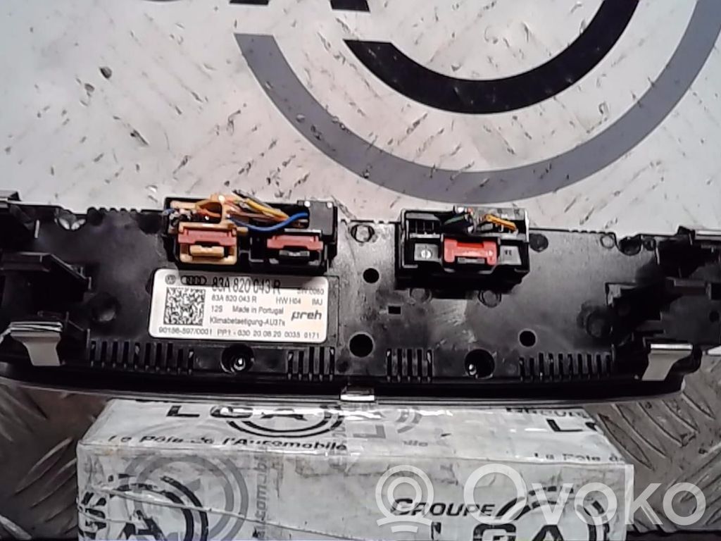 Audi Q3 F3 Climate control unit 