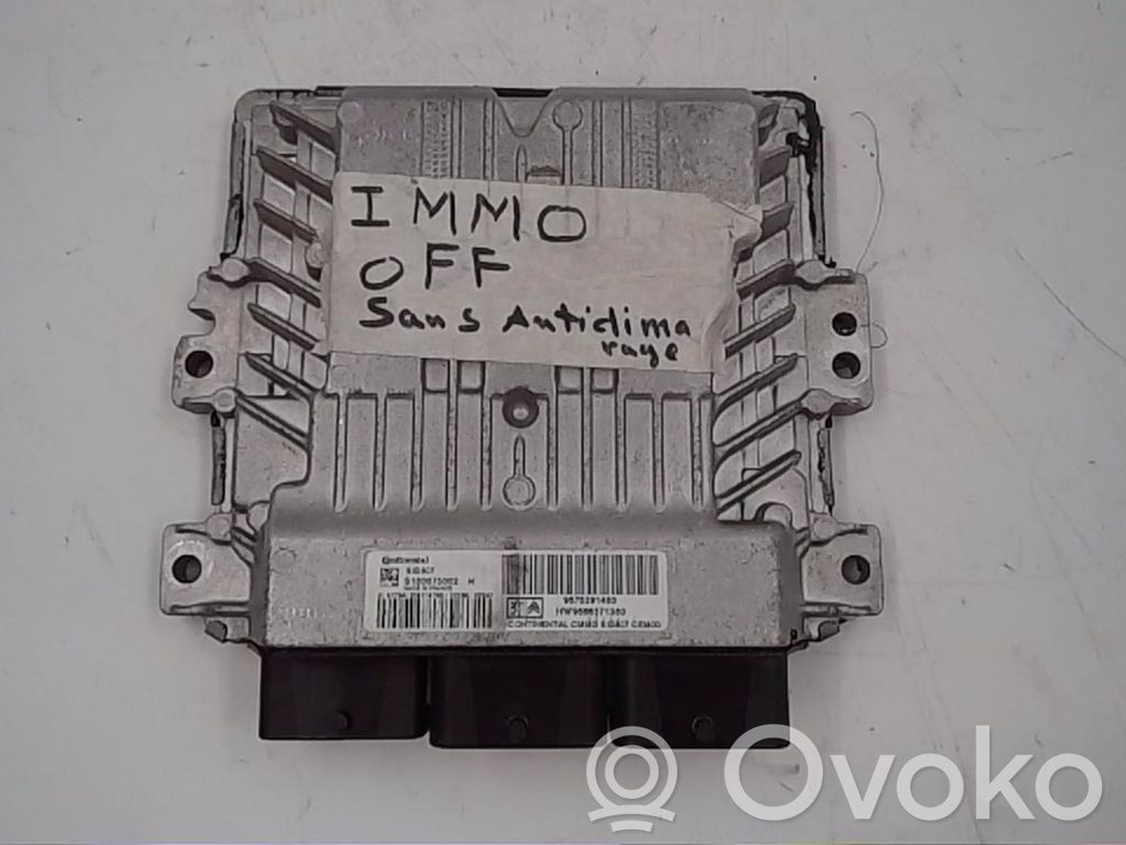 Peugeot 308 Engine control unit/module 