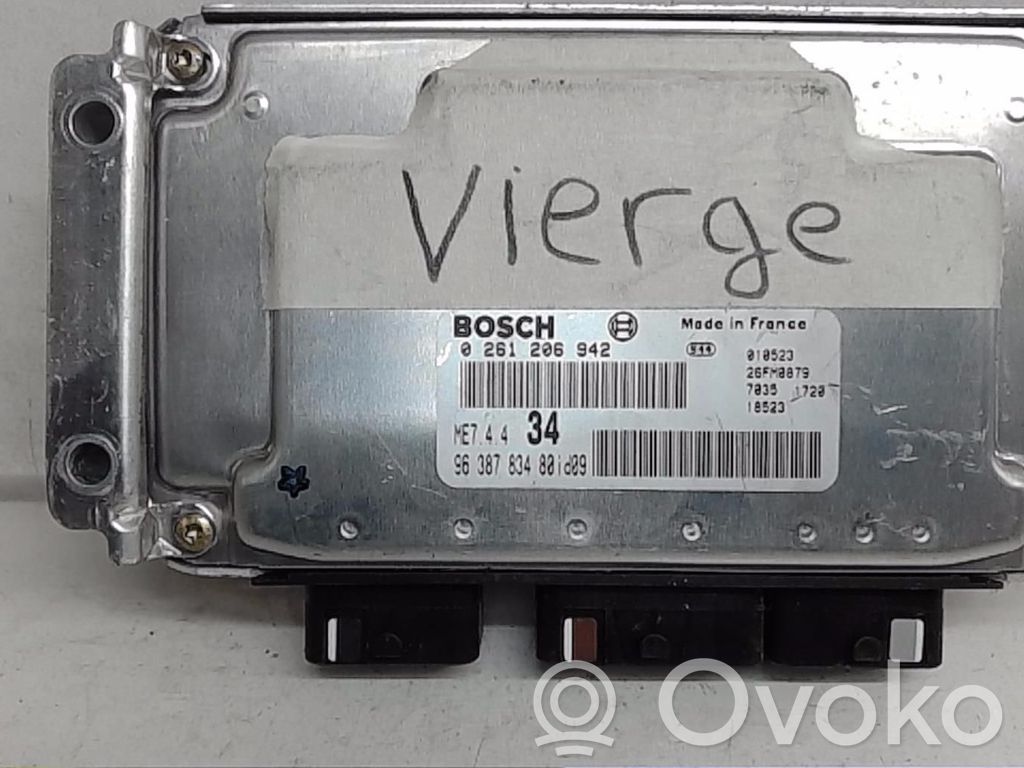 Peugeot 206 Engine control unit/module 