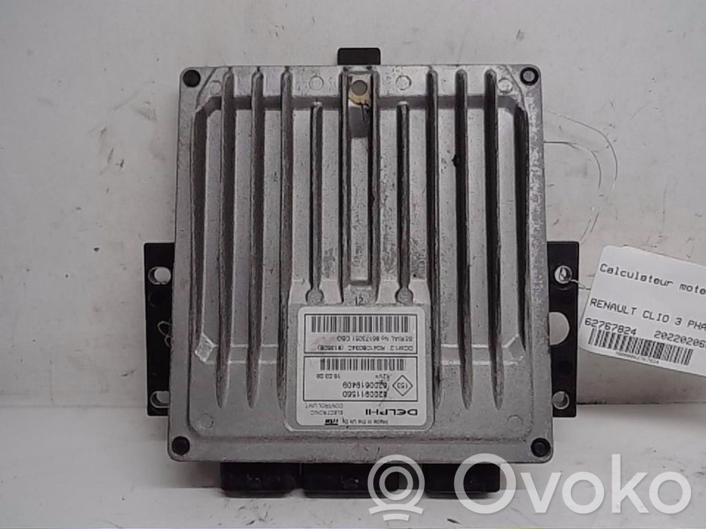 Renault Clio III Engine control unit/module 