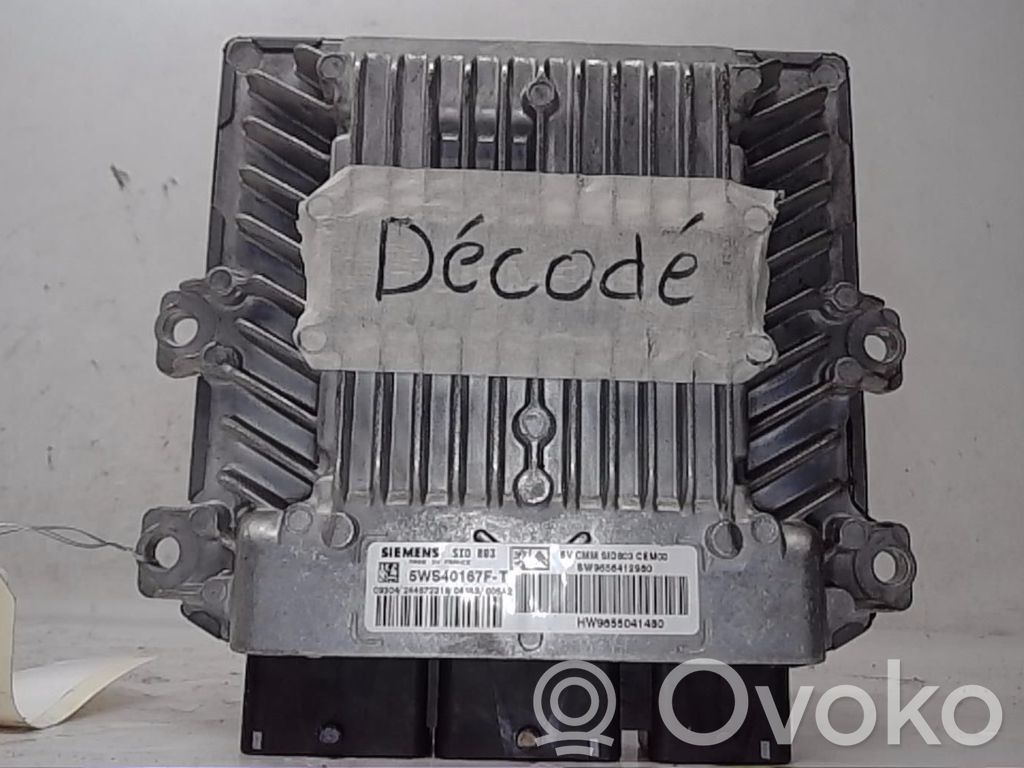 Peugeot 407 Engine control unit/module 