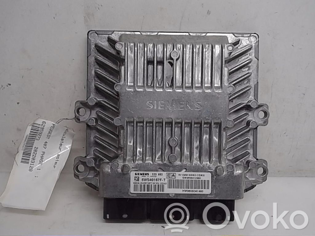 Peugeot 407 Engine control unit/module 