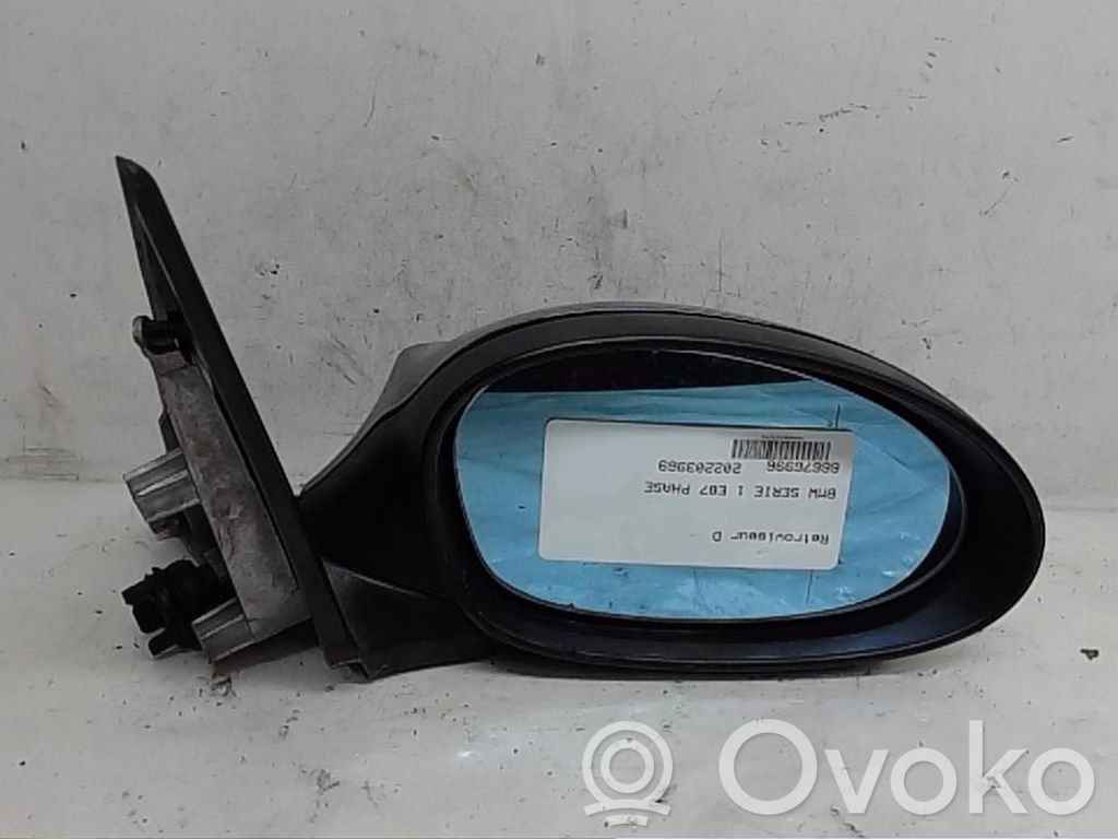 BMW 1 E81 E87 Manual wing mirror 