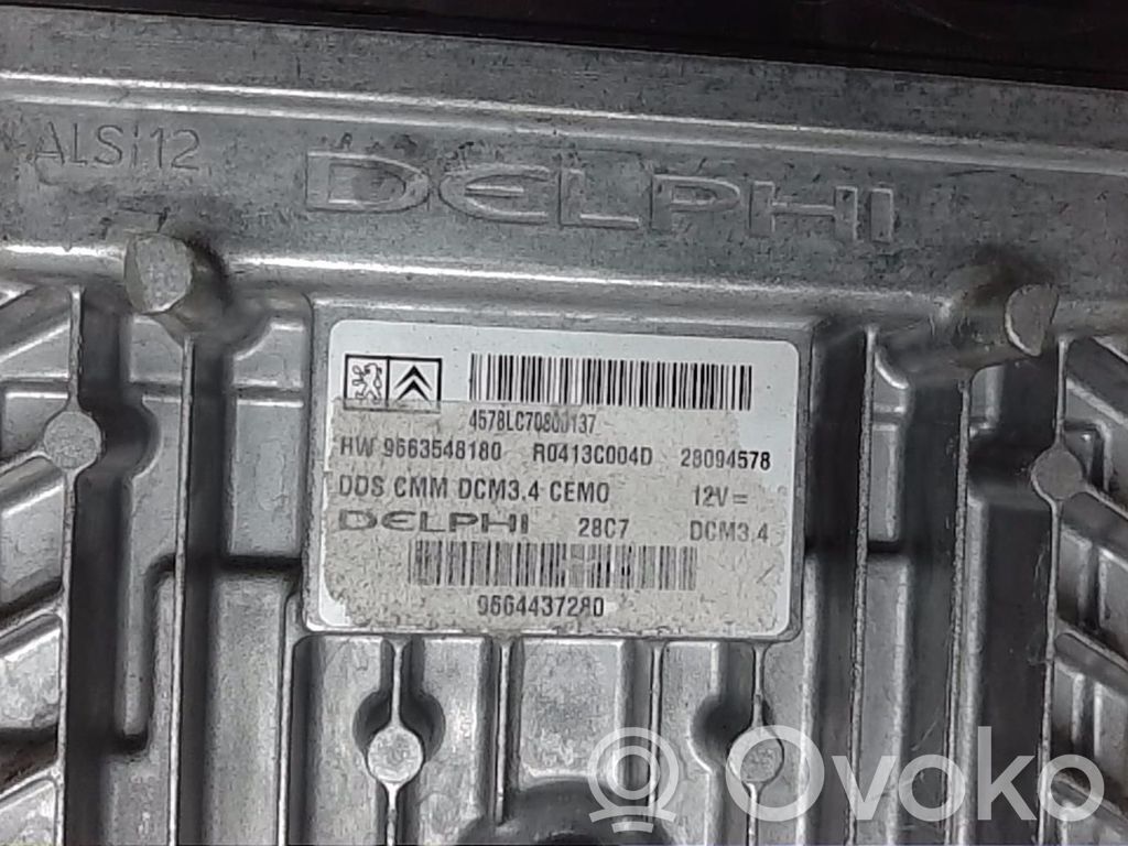 Citroen C4 I Engine control unit/module 