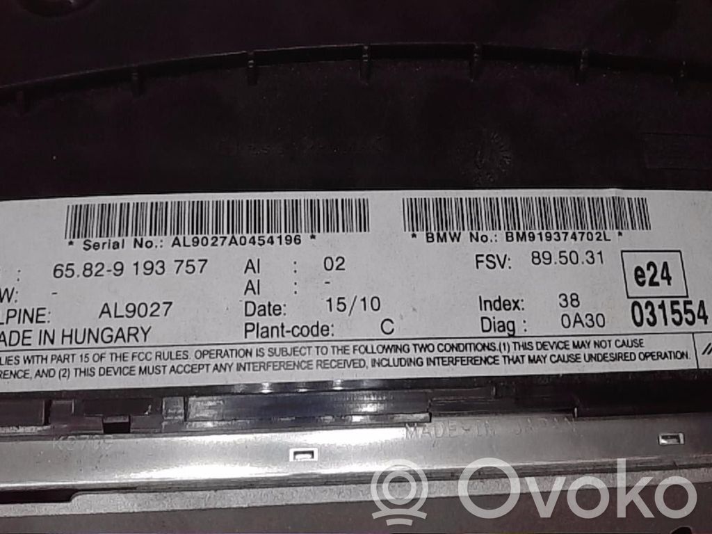 BMW 5 E60 E61 Bildschirm / Display / Anzeige 