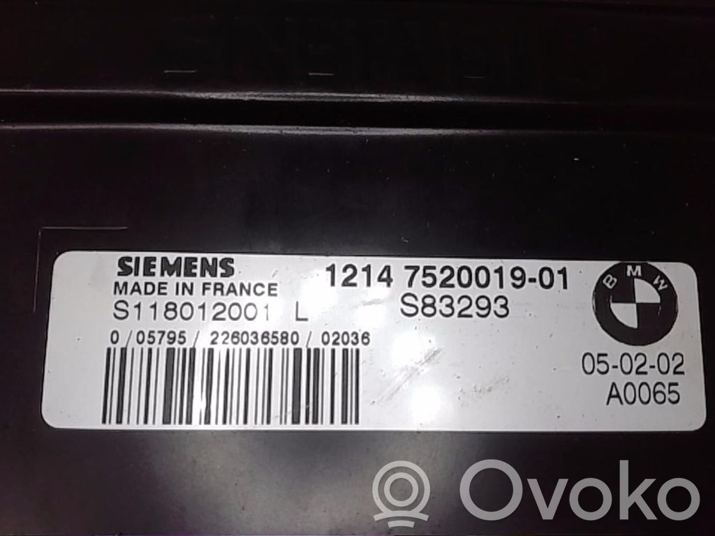 Mini One - Cooper R50 - 53 Engine control unit/module 