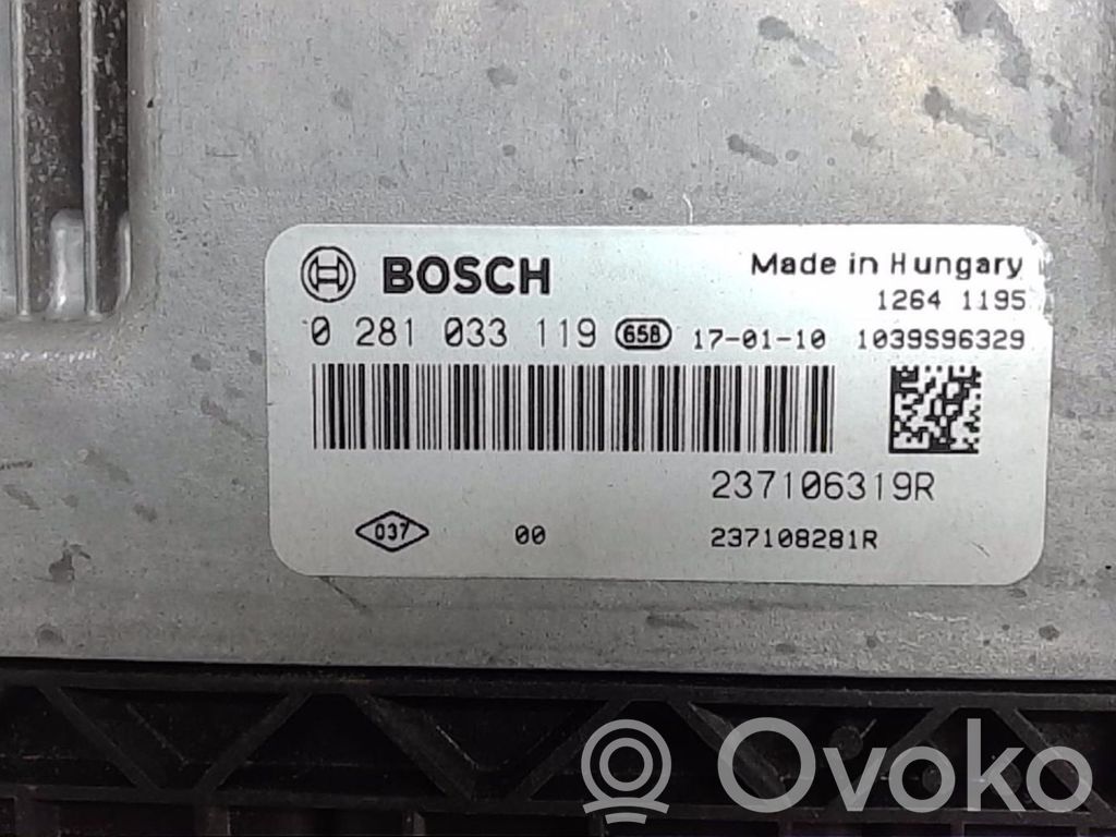 Renault Clio IV Engine control unit/module 