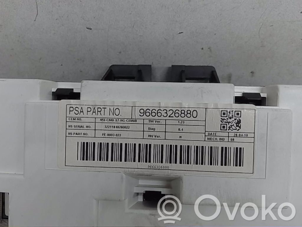 Citroen C5 Speedometer (instrument cluster) 