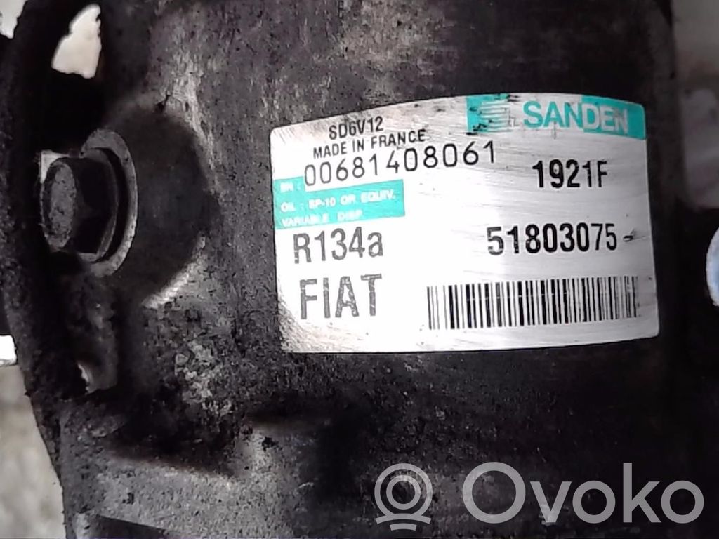 Fiat Punto Evo Kompresor / Sprężarka klimatyzacji A/C 