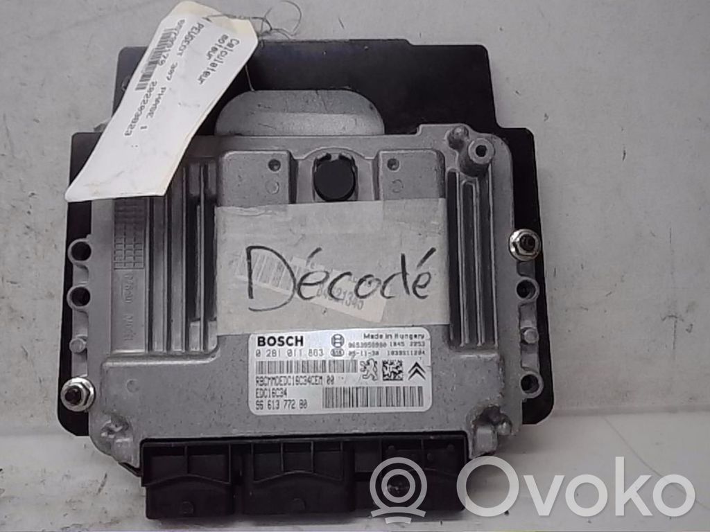 Peugeot 307 Engine control unit/module 