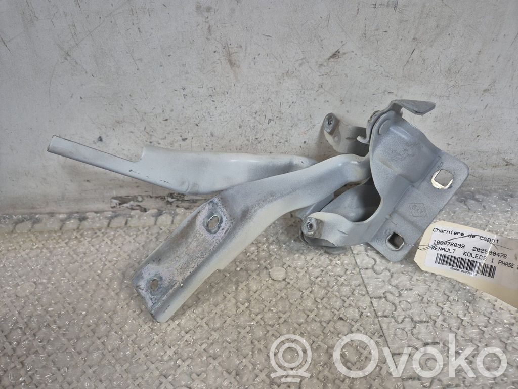 Renault Koleos I Engine bonnet/hood hinges 