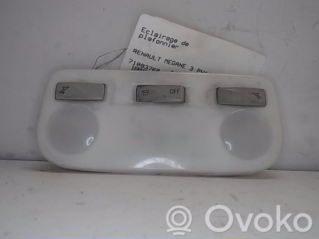 Renault Megane III Illuminazione sedili anteriori