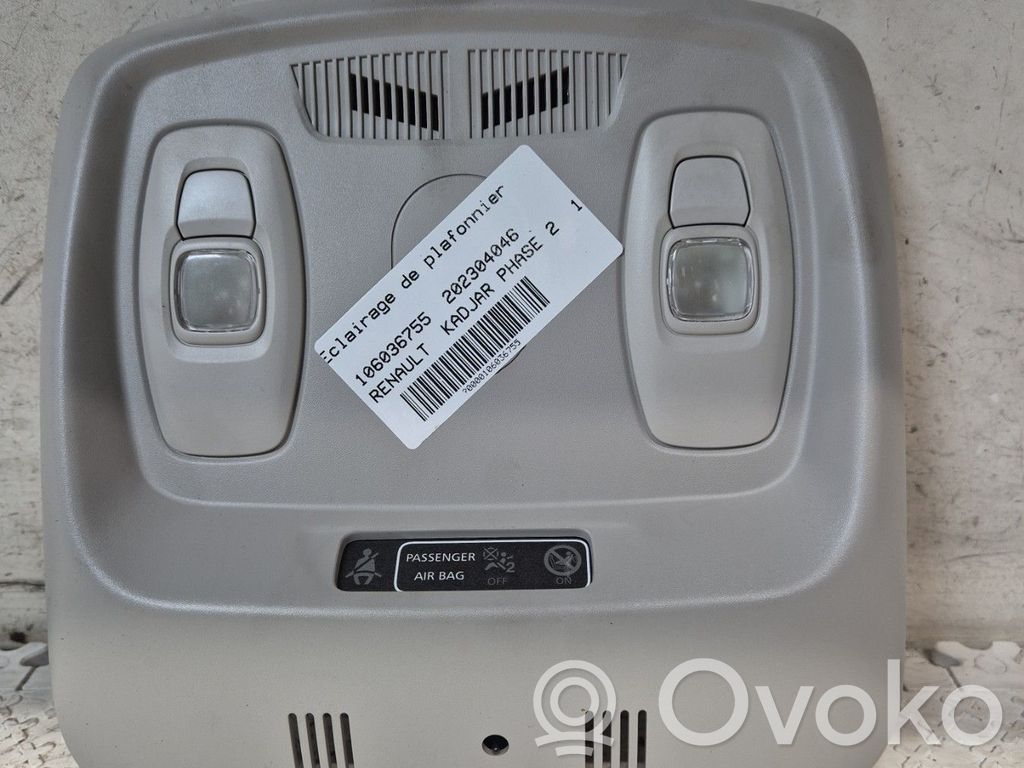 Renault Kadjar Illuminazione sedili anteriori 