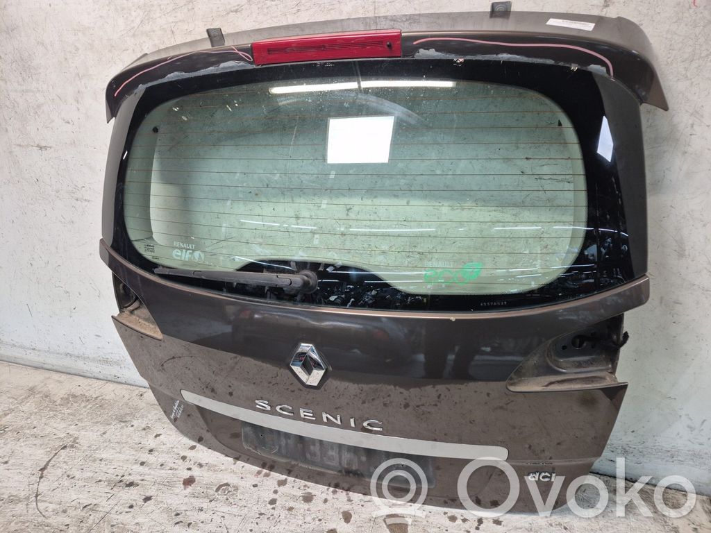Renault Scenic III -  Grand scenic III Tylna klapa bagażnika 