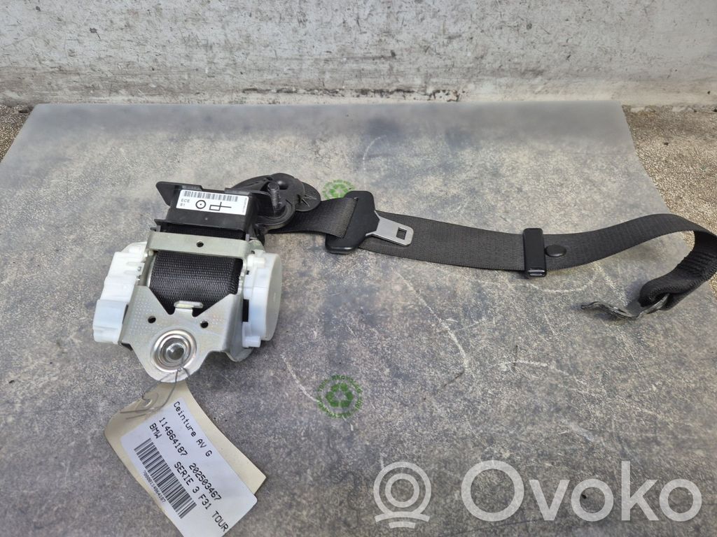 BMW 3 F30 F35 F31 Cinturón delantero 