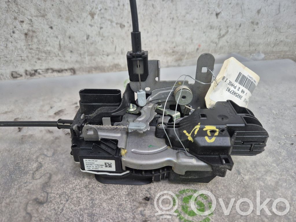 Volvo V40 Serratura portiera anteriore 