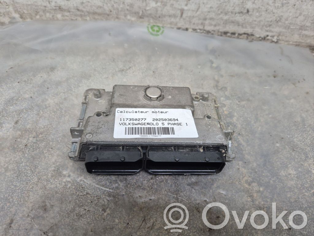 Volkswagen Polo V 6R Engine control unit/module 