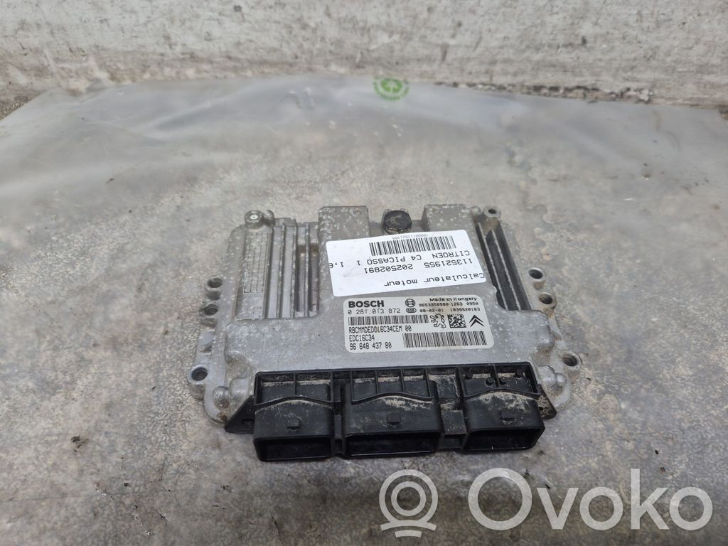 Citroen C4 I Picasso Sterownik / Moduł ECU 