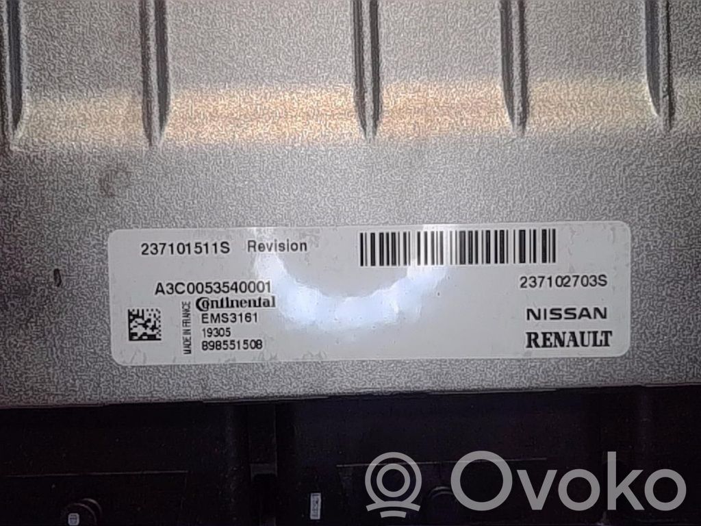 Renault Clio V Juego de cerradura y set ECU del motor 