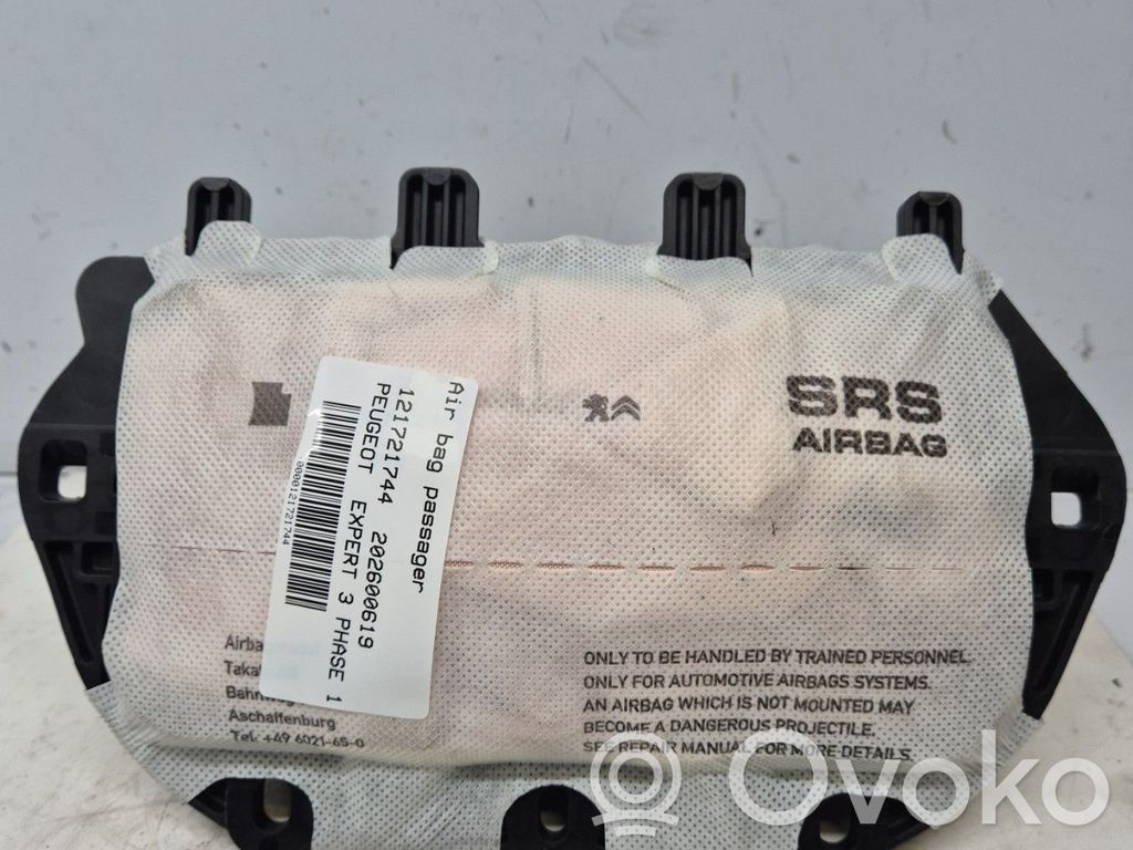 Peugeot Expert Passenger airbag 