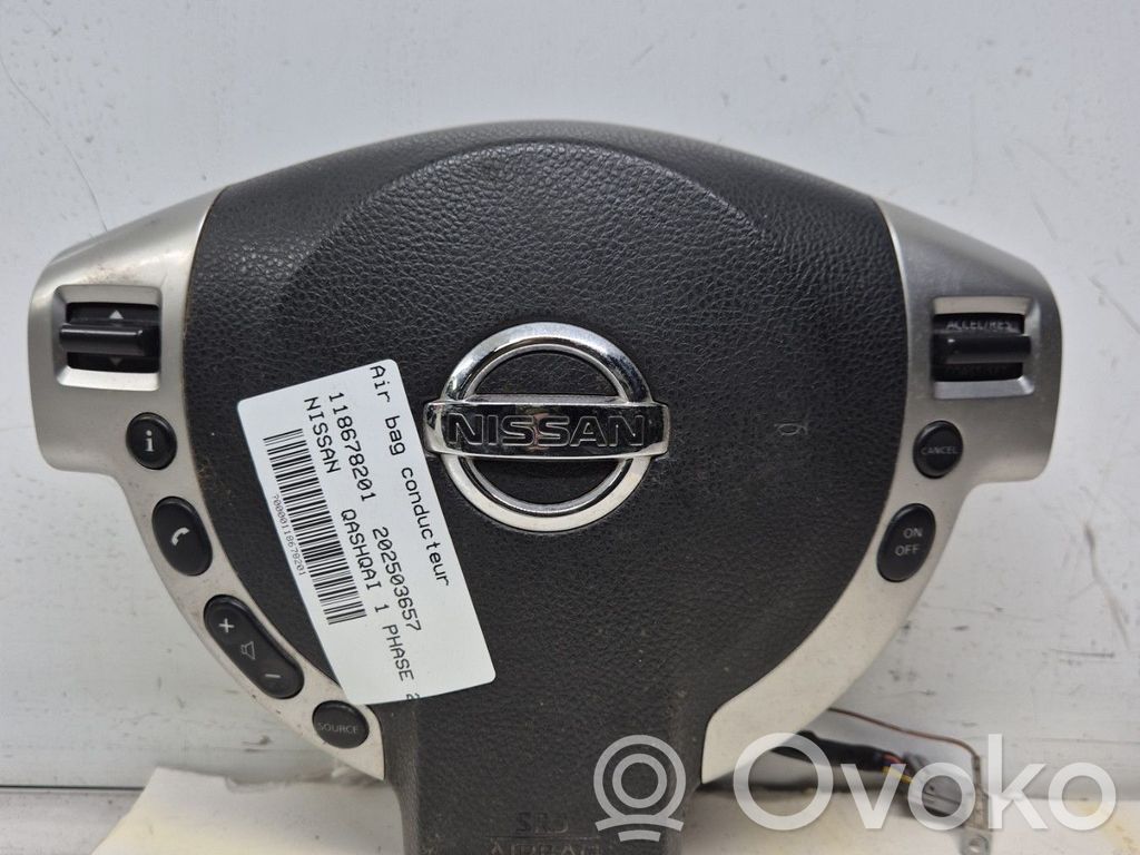 Nissan Qashqai Airbag de volant
