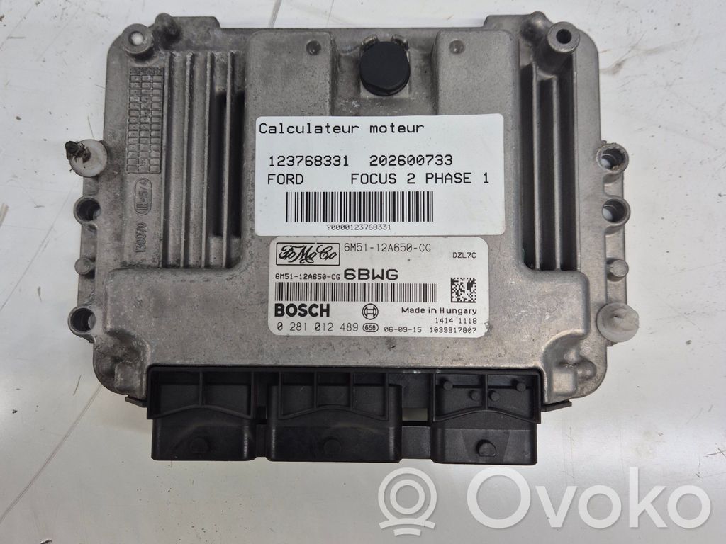 Ford Focus Unitate/modul de control motor 