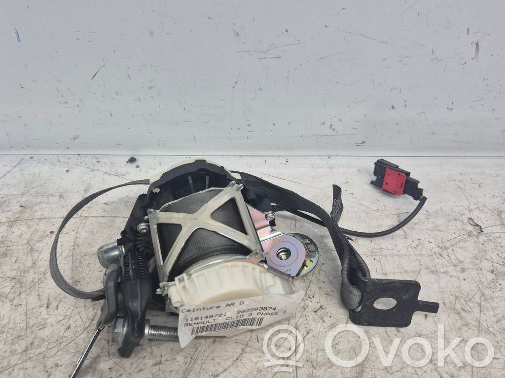 Renault Clio III Cinturón trasero 