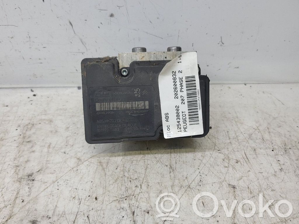 Peugeot 207 ABS Blokas 