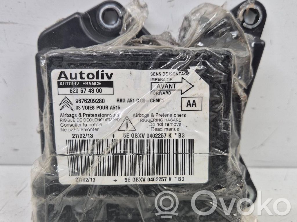 Citroen DS3 Centralina/modulo airbag 