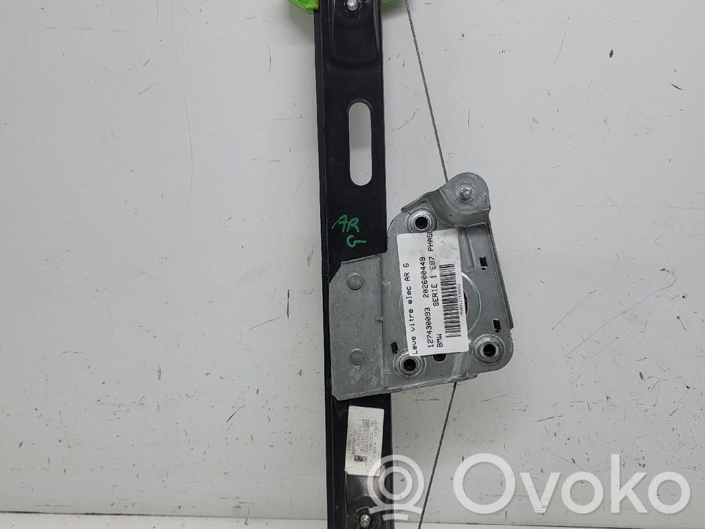 BMW 1 E81 E87 Macara geam ușă spate cu motor 