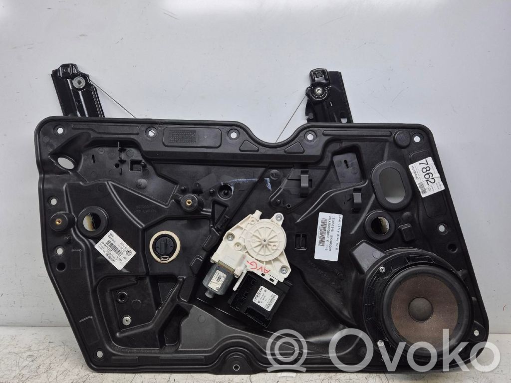 Volkswagen Golf VI Alzacristalli della portiera anteriore con motorino 