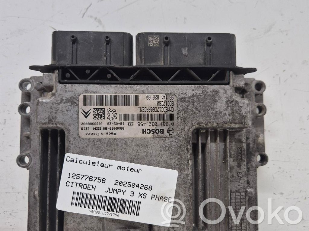 Unidad de control/módulo del motor   1616358480