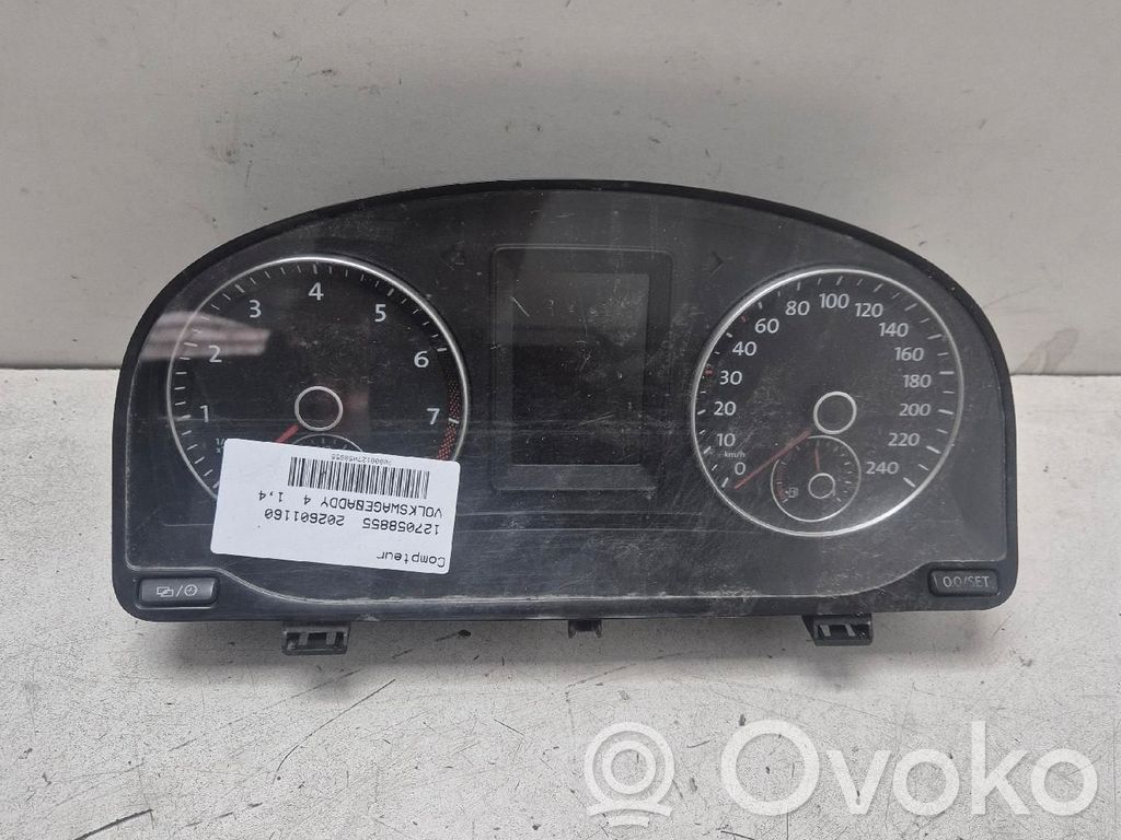 Volkswagen Caddy Nopeusmittari (mittaristo) 