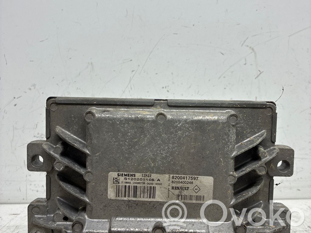 Renault Clio II Calculateur moteur ECU