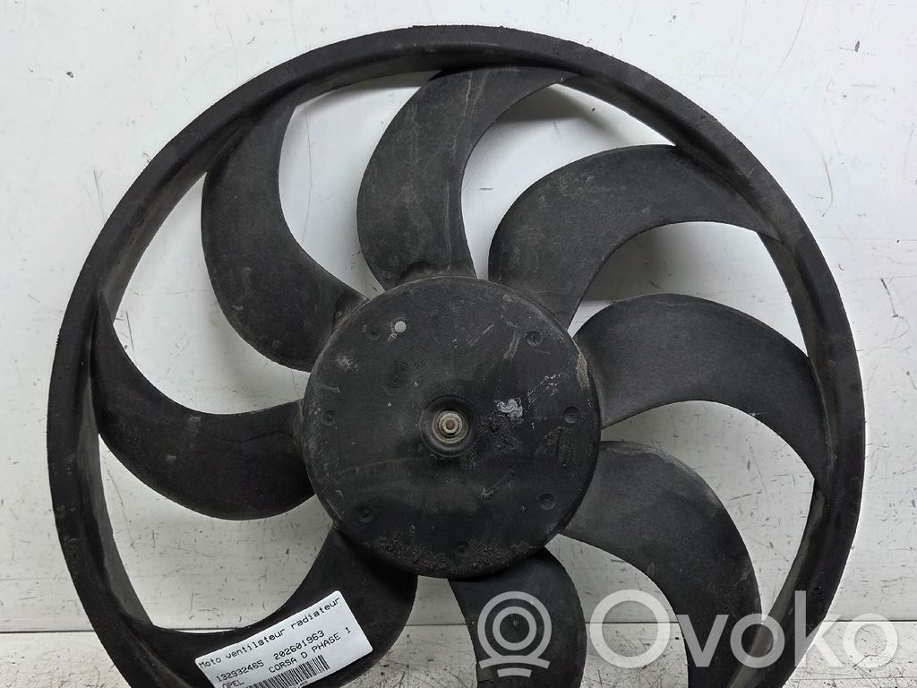 Opel Corsa D Ventilador eléctrico del radiador